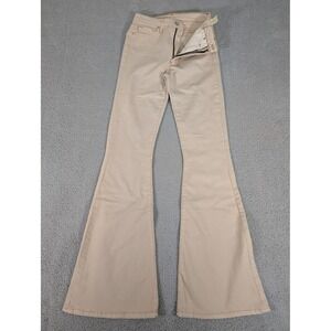 7 For All Mankind Jeans Womens 27 Flare Wide Leg‎ Stretch Bootcut Barely There
